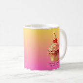 Grappige Cupcake Mok Emotionele Steun van Buttercr (Voorkant rechts)