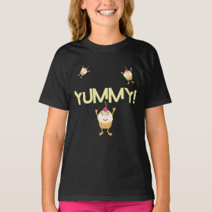 Grappige cupcakes t-shirt