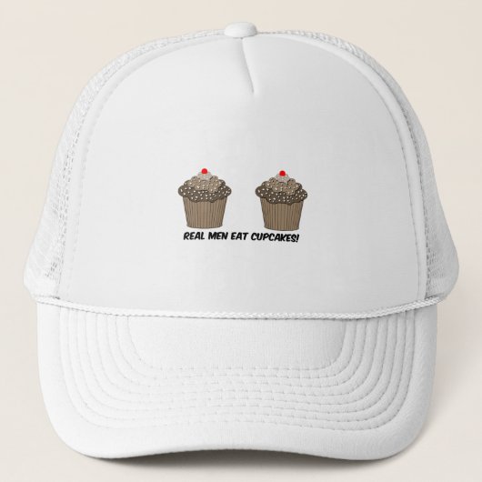 grappige cupcakes trucker pet (Voorkant)