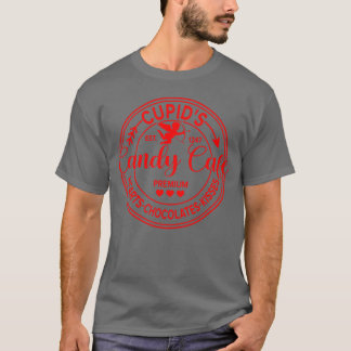 Grappige Cupids CandyCafe HeartsChocolatesKisses f T-shirt