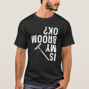 Grappige Curling Sport Curling Bezem Veeg Grap T-shirt