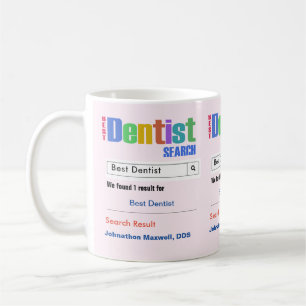 Grappige Custom Beste Tandarts Gift Koffiemok