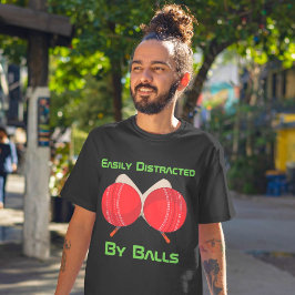 Grappige Custom Gifts voor Cricket Spelers Coaches T-shirt