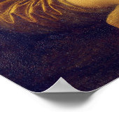 Grappige Custom Mona Lisa Gezicht in Gat foto Poster (Hoek)