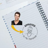 Grappige Custom Photo Teacher Classroom goedgekeur Rubberstempel