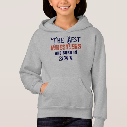 Grappige Custom Wrestler Geboorte Jaar Verjaardag (Voorkant)