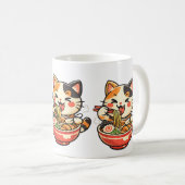 Grappige Cute Cat Koffiekop | Cat Lover Humor Mok (Voorkant rechts)