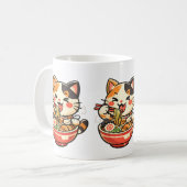 Grappige Cute Cat Koffiekop | Cat Lover Humor Mok (Voorkant links)