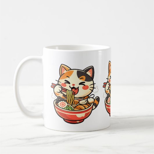 Grappige Cute Cat Koffiekop | Cat Lover Humor Mok (Links)