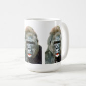 GRAPPIGE CUTE GORILLA KOFFIEMOK (Voorkant rechts)
