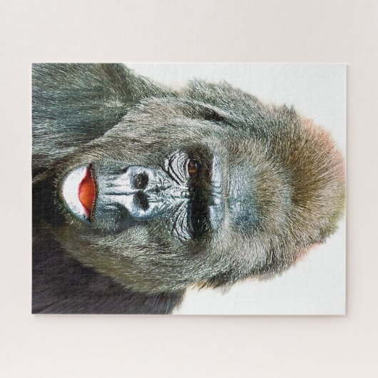 GRAPPIGE CUTE GORILLA LEGPUZZEL (Horizontaal)