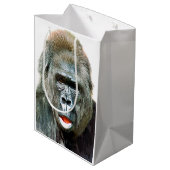 GRAPPIGE CUTE GORILLA MEDIUM CADEAUZAKJE (Achterkant Gekanteld)