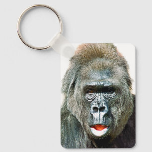 GRAPPIGE CUTE GORILLA SLEUTELHANGER