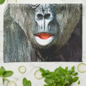 GRAPPIGE CUTE GORILLA THEEDOEK (Gevouwen)