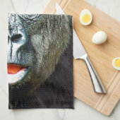 GRAPPIGE CUTE GORILLA THEEDOEK (Quarter Fold)