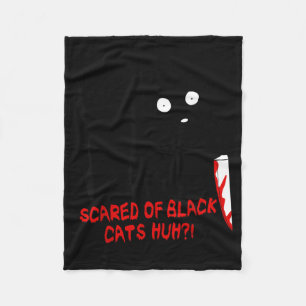 Grappige Cute Kawaii Y Halloween Zwarte Hond In Pl Fleece Deken