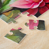 Grappige Cute Kleine Kikker Legpuzzel (Zijkant)
