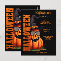Grappige Cute Pompoen Halloween Feest Viering