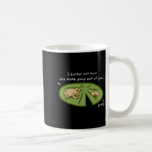 Grappige Cute Spring Peeper Kikkers Lilly Pad Vijv Koffiemok