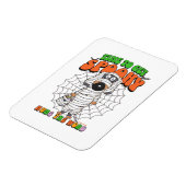Grappige Cute Tijd om Spooky Mummie te krijgen Magneet (Linkerzijde)
