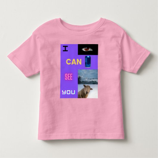 Grappige Cute Verjaardag Afbeelding Tekst Kinder Shirts (Voorkant)