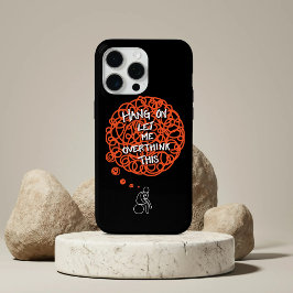 Grappige Cute 'Wacht Even Laat Me Dit Overdenken' iPhone 15 Pro Max Hoesje