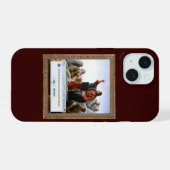 Grappige cyberpreek iPhone 15 case (Achterkant horizontaal)