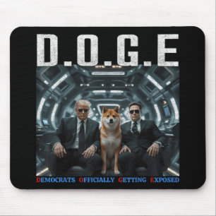 Grappige D.O.G.E Doge Democraten krijgen officieel Muismat