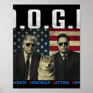 Grappige D.O.G.E Doge Democraten krijgen officieel Poster