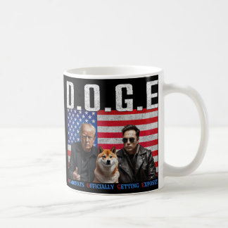 Grappige D.O.G.E Doge Democraten officieel krijgen Koffiemok