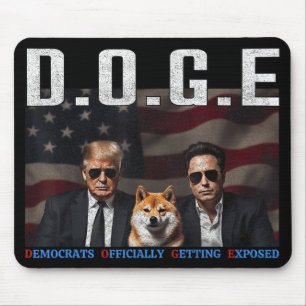 Grappige D.O.G.E Doge Democraten officieel krijgen Muismat