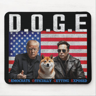 Grappige D.O.G.E Doge Democraten officieel krijgen Muismat