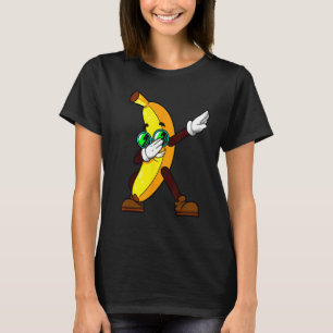 Grappige dab fruit lover jongens meisjes dabbing b t-shirt
