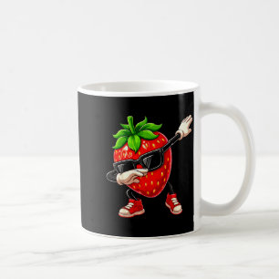 Grappige Dabbing Aardbei Zomer Fruit Liefhebber Ma Koffiemok