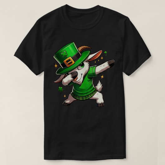 Grappige Dabbing GEIT St Patricks Dag Jongens Meis T-shirt (Design voorkant)