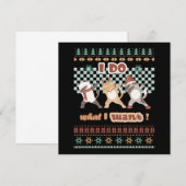 Grappige dabbing kat - Ik doe wat ik wil (Voorkant / Achterkant)