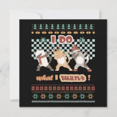 Grappige dabbing kat - Ik doe wat ik wil (Voorkant)