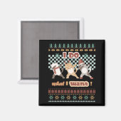 Grappige dabbing kat - Ik doe wat ik wil Magneet (Voorkant / Achterkant)