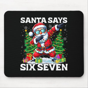 Grappige Dabbing Kerstman Zegt Zes Zeven 67 Meme K Muismat