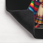 Grappige Dabbing Mexicaanse Poncho Sombrero Cinco Muismat (Hoek)