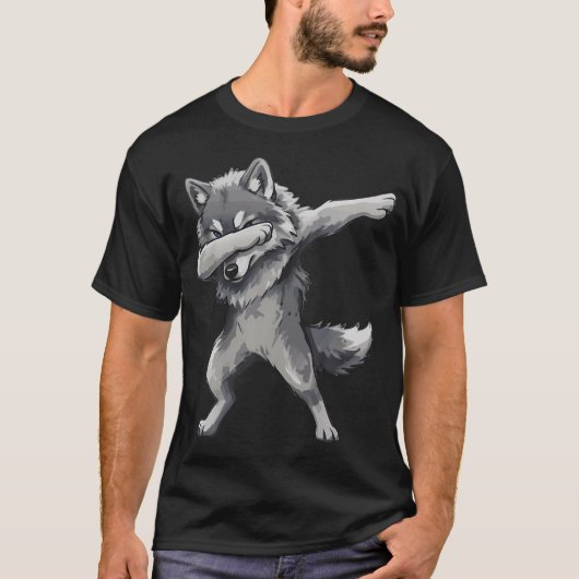 Grappige Dabbing T-shirt (Voorkant)