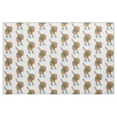 grappige dablishamburger stof (Fat Quarter)