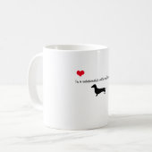 Grappige Dachshund Mok (Voorkant links)