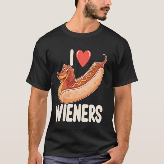 Grappige Dachshund T-shirt (Voorkant)