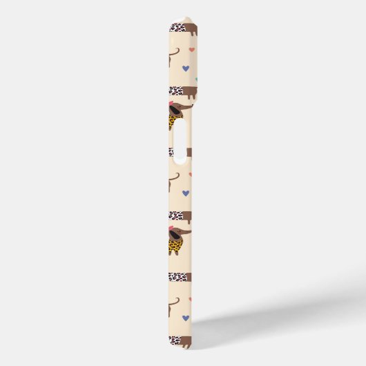 Grappige Dachshunds in Petten en truien Case-Mate iPhone Case (Achterkant / Rechts)