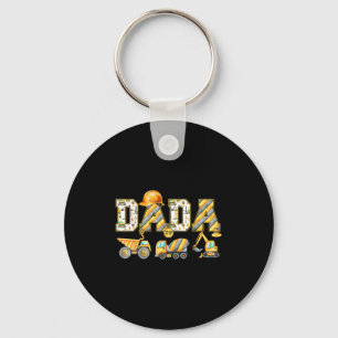 Grappige Dada Bouw Graafmachine Kinder Matching Fa Sleutelhanger