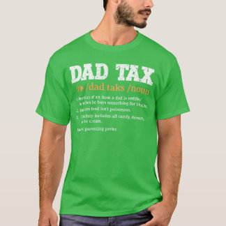 Grappige Dada-definitie Retro Vintage-familie T-shirt