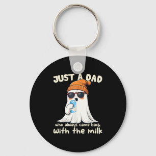 Grappige Daddy Boo Halloween Familie Matching Kost Sleutelhanger