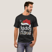 Grappige Daddy Claus Kerst T-Shirt Pyjama's Kerstm (Voorkant volledig)