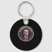 Grappige Daddy's Home 2024 Trump We Won Took Ameri Sleutelhanger (Voorkant)